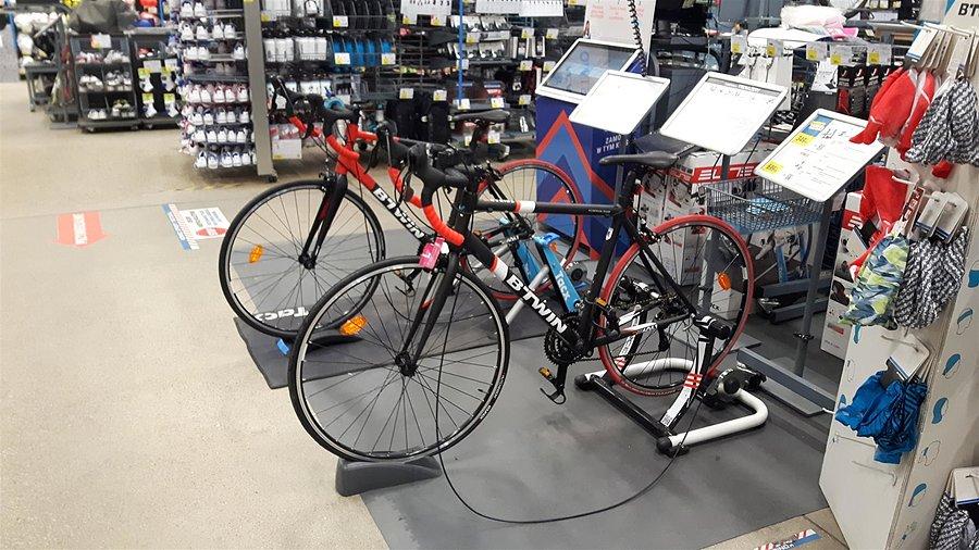 Decathlon rowery + trenażery