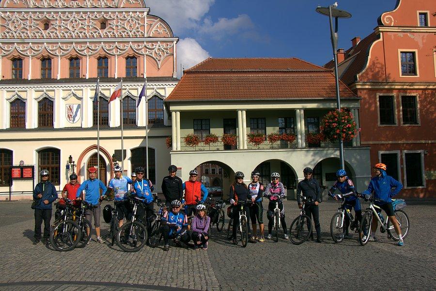 Koniec wycieczki na rynku w Stargardzie