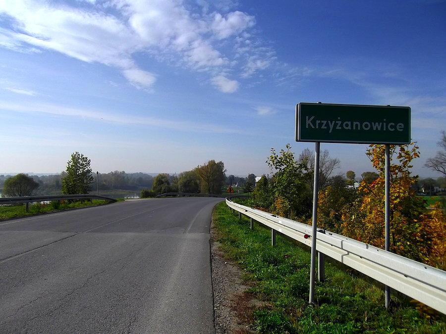 Wjazd do Krzyżanowic