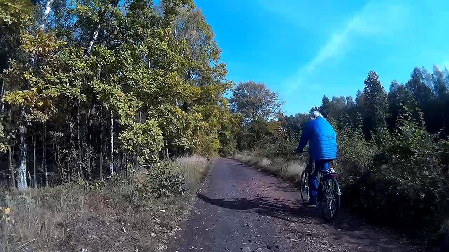 Całkiem sporo rowerzystów