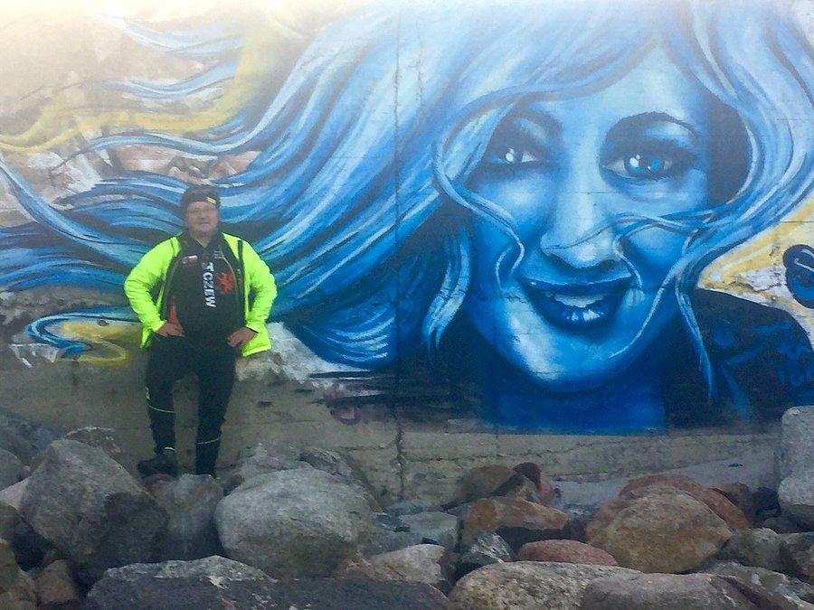 Mural przyportowy Łeba