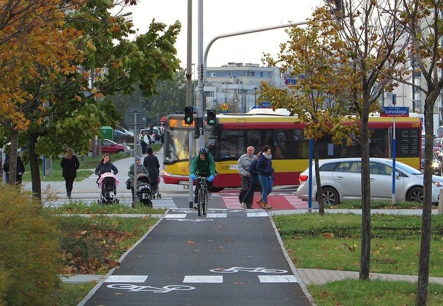 DDR - przejazd przez Ciszewskiego