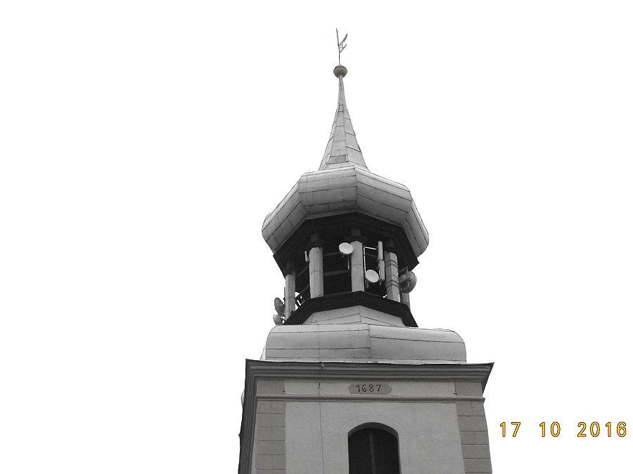 Wieża kościoła w Dzikowicach