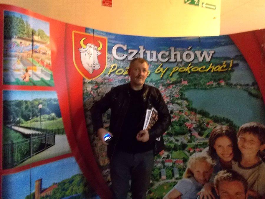 Jarek pod banerem Człuchowa