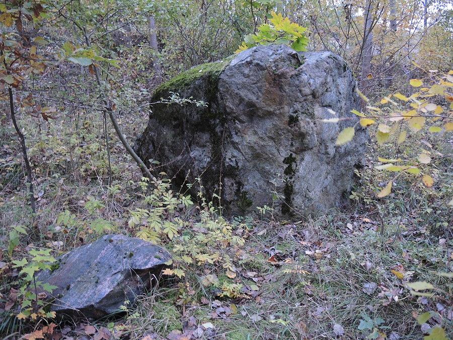 Drugi z głązów narzutowych w Romanowie Dolnym / niedaleko pierwszego