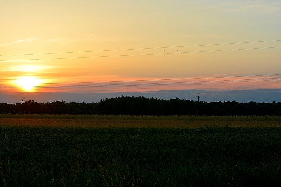 Zachód słońca