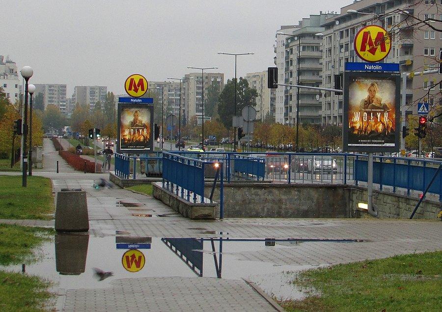 Metro Natolin i film Wołyń