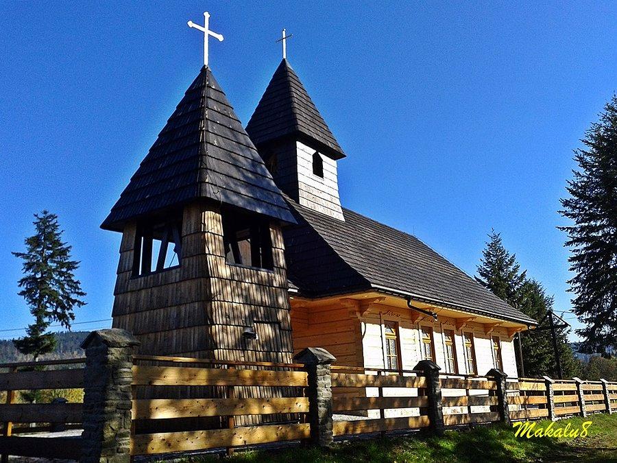 Odbudowany kościółek na Stecówce