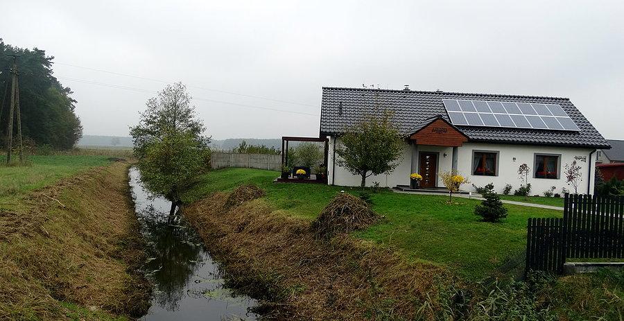 Na skraju miejscowości Sławoszewo