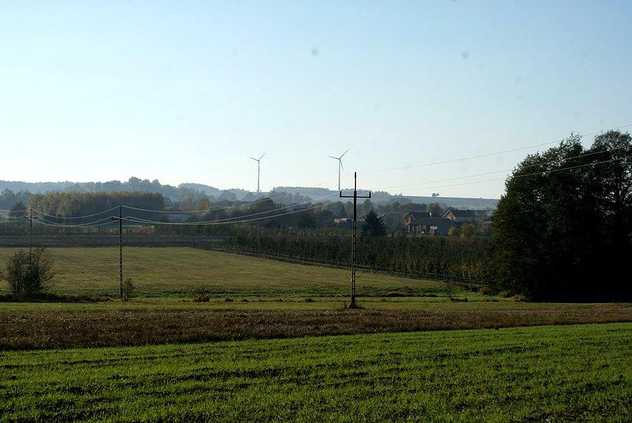 Widok na Sławieńskie Wzgórza (269 m npm)