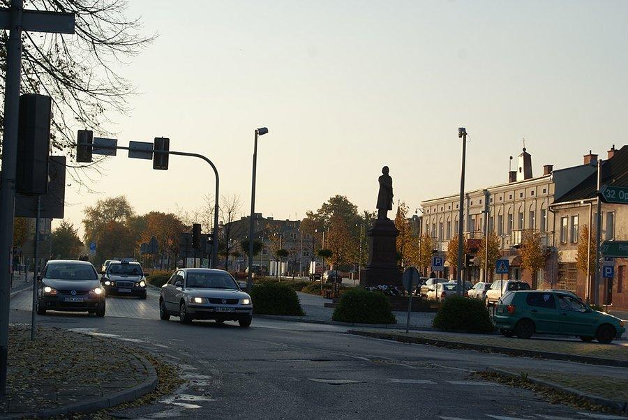 Kościuszko w Tomaszowie niczym Zygmunt w Warszawie :)