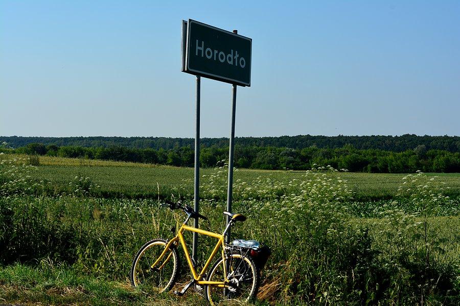 Mój rower w Horodle