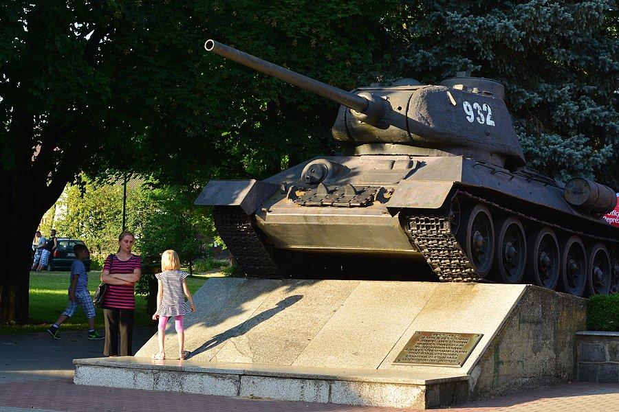Czołg w Dubience