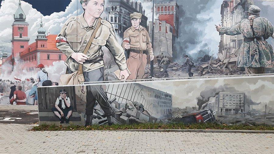 Mural - miasto nieujarzmione