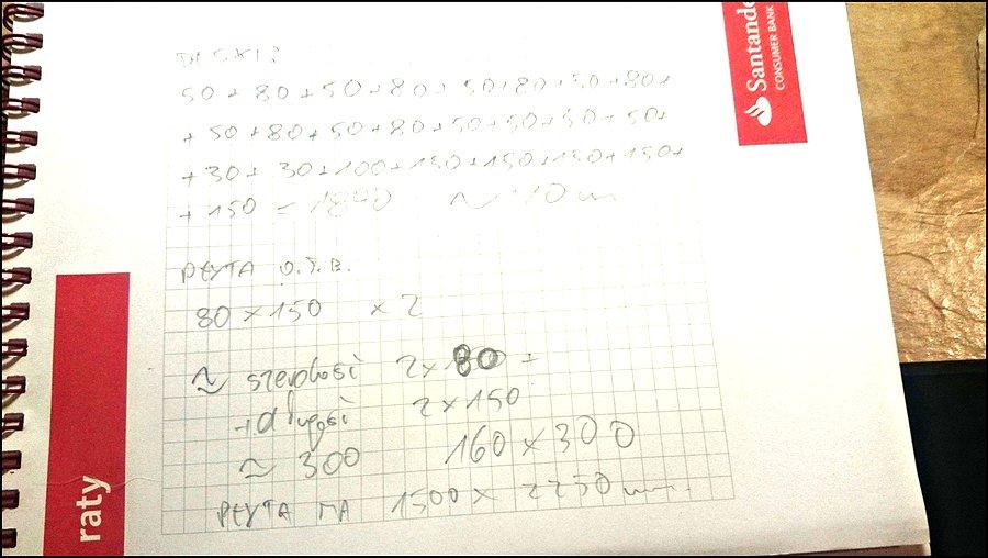 Projekt stelaża pod materac do busa