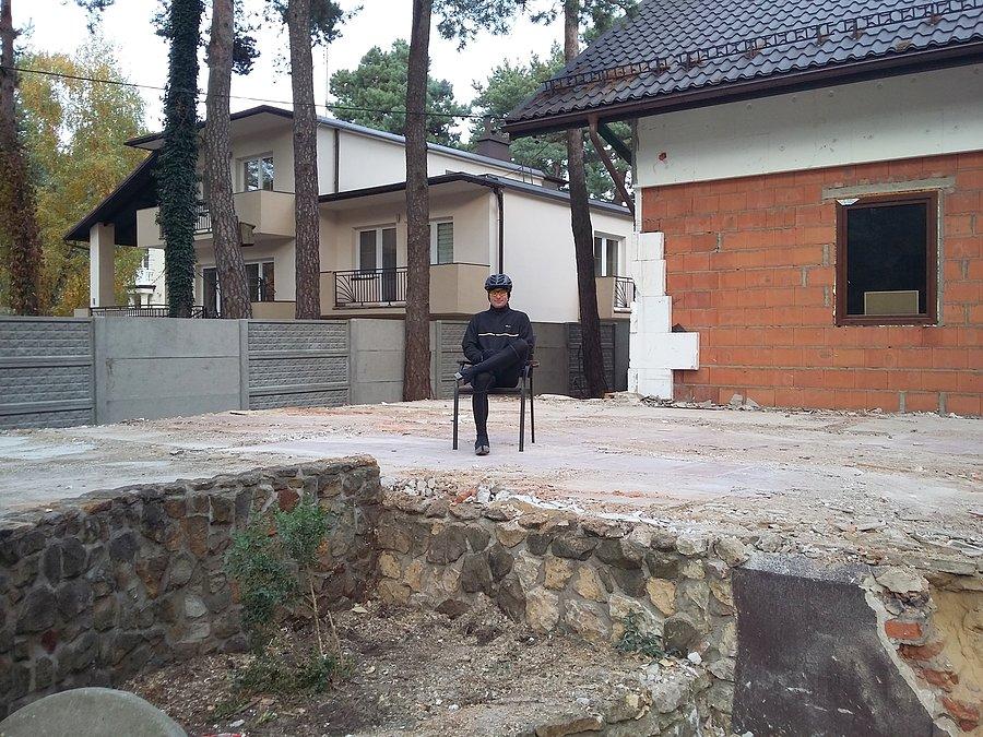 Resztki oryginalnego baru Leśnego