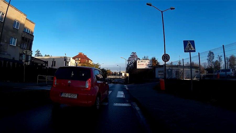 SK 045GF - rejestracja debila nie potrafiącego wyprzedzać