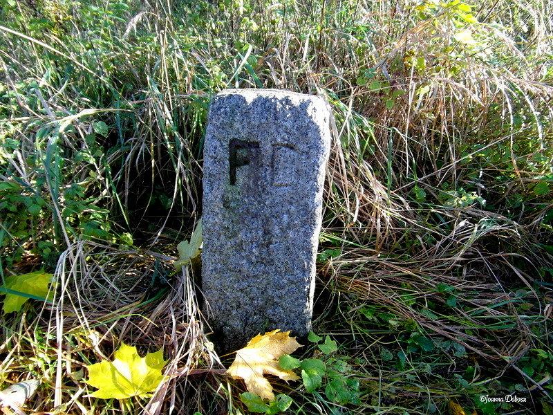 Pierwszy znaleziony kamyczek grniczny