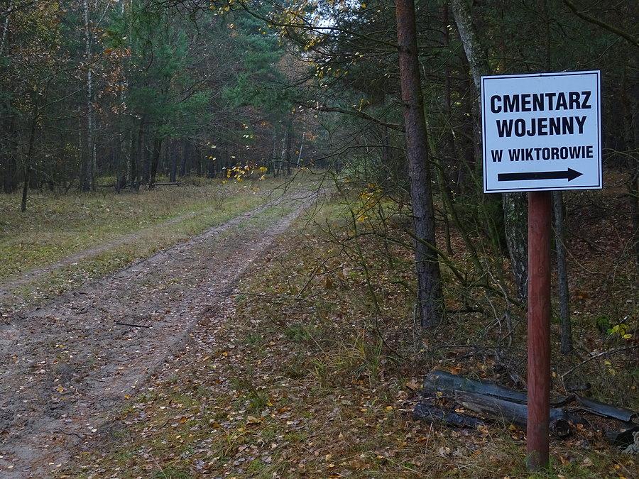 Cmentarz wojskowy w Wiktorowie. KPN