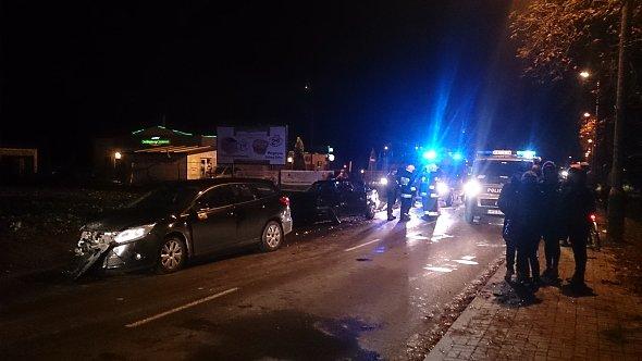 Wypadek w Żabiej Woli