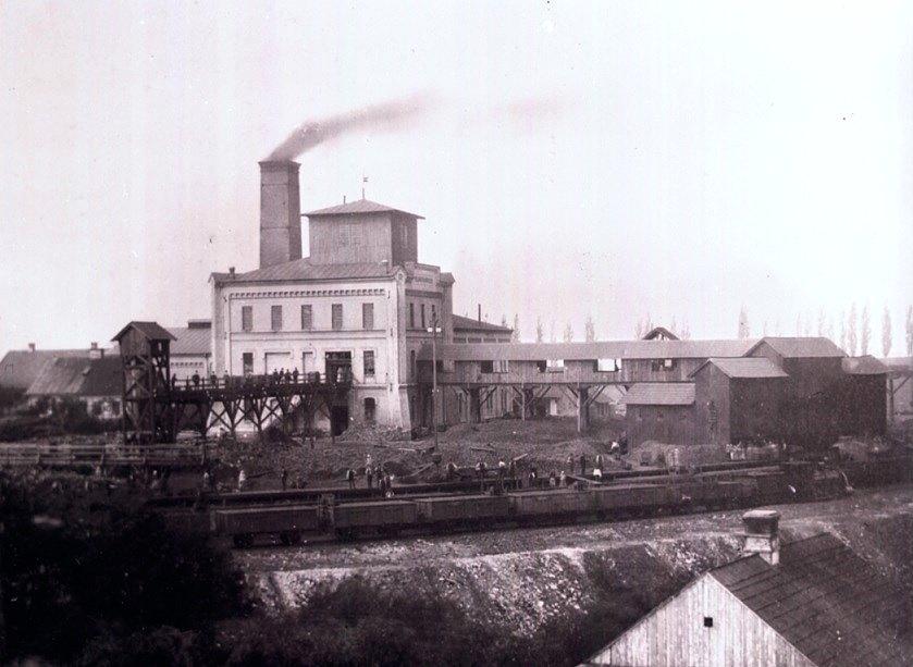 Kopalnia Franciszka w 1900 r. (arch. Opawa)