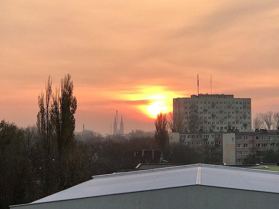 WSCHÓD SŁOŃCA NAD wŁOCŁAWKIEM PORA RUSZAĆ