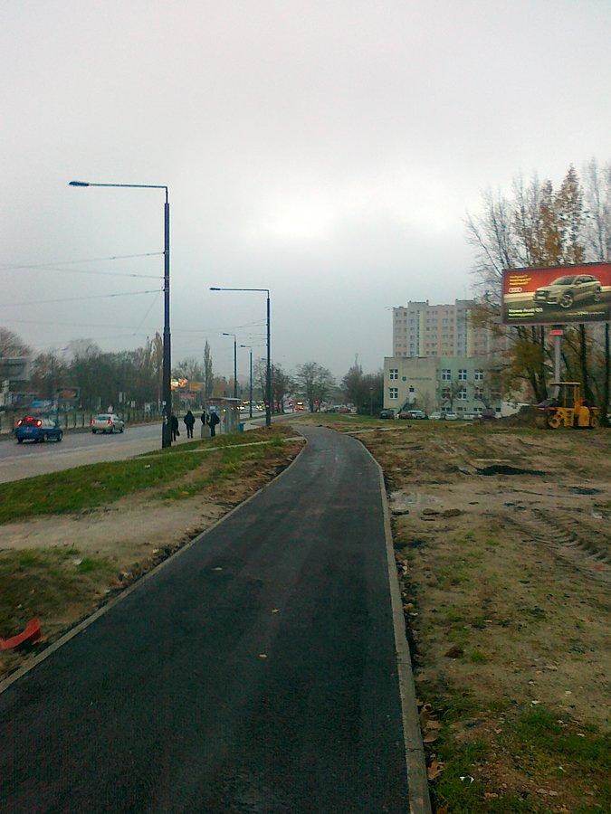 Ddr od Górczewskiej do Czumy już wyasfaltowana
