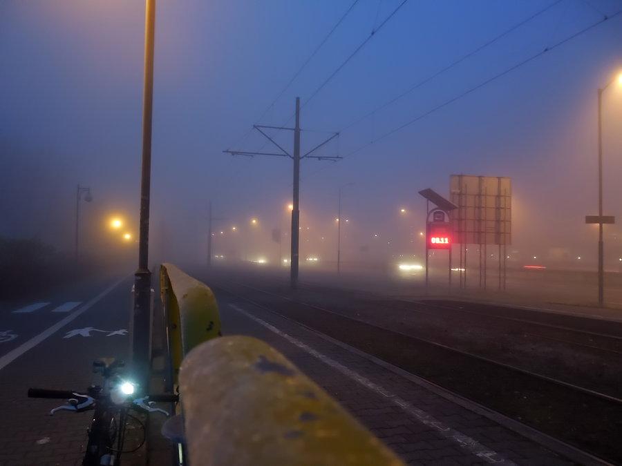 25 minut później. Już w drodze powrotnej. Ronda dalej nie widać