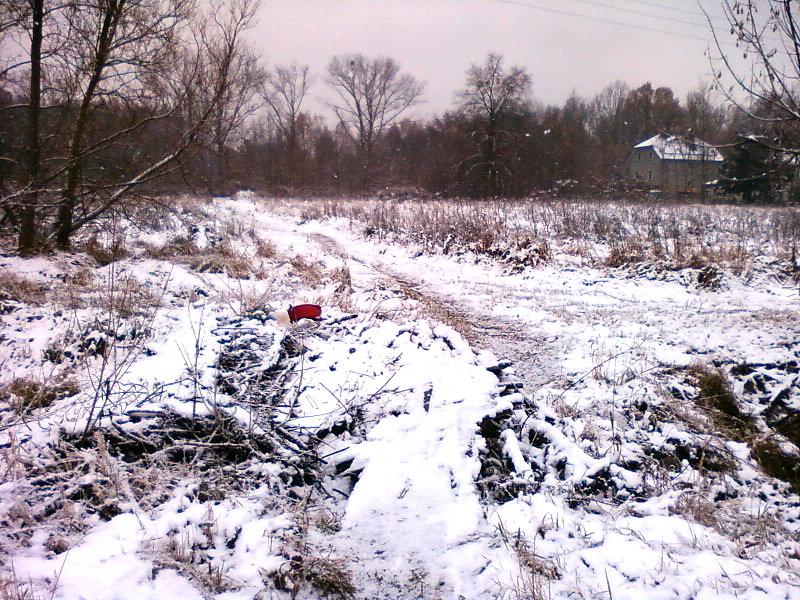 Kładka w okolicach Kochanówki