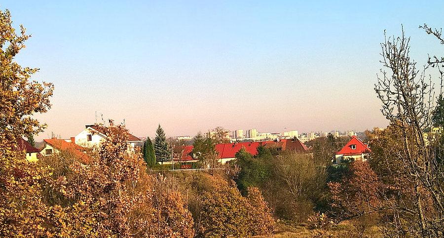 Jeszcze raz Szczecin - widok spod Ustowa