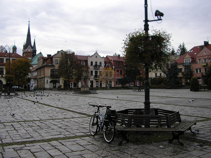 Na rynku w Myślenicach
