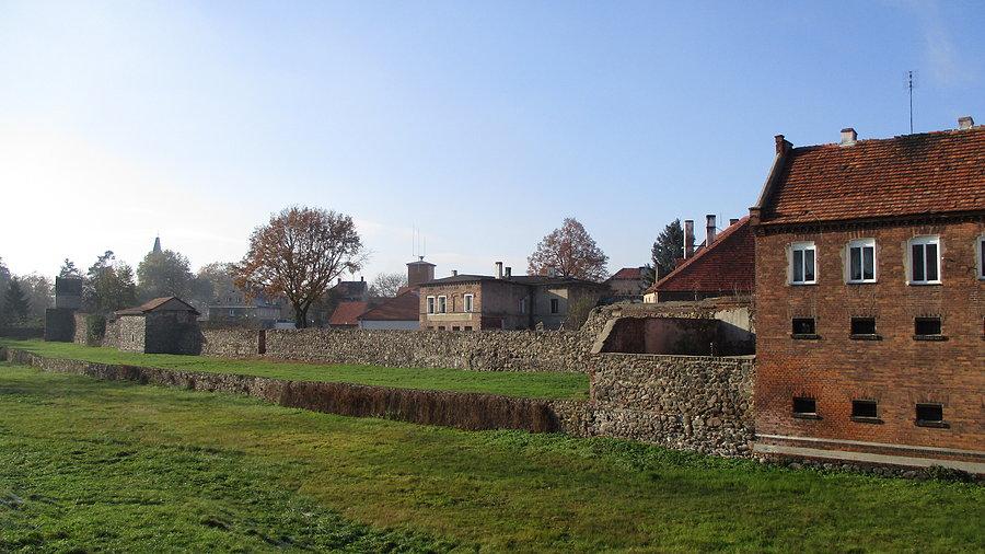 Fragment murów w Kożuchowie