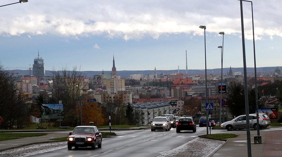 Niezmiennie ciekawie przedstawia się Szczecin widziany z ulicy Duńskiej