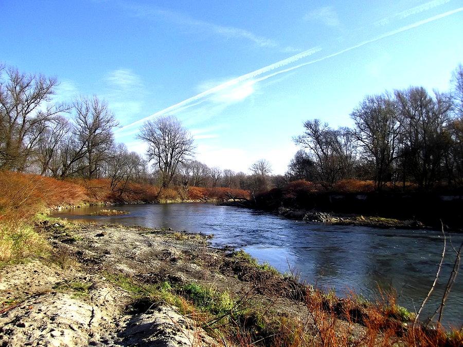 Odra meandruje