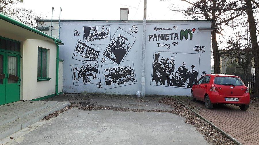 Obóz przejściowy w Pruszkowie, dla wypędzonej przez Niemców w 1944 roku ludności Warszawy