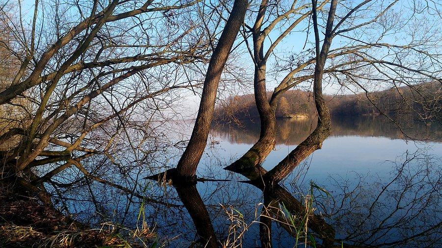 Zbiornik wodny w okolicy Těrlicka
