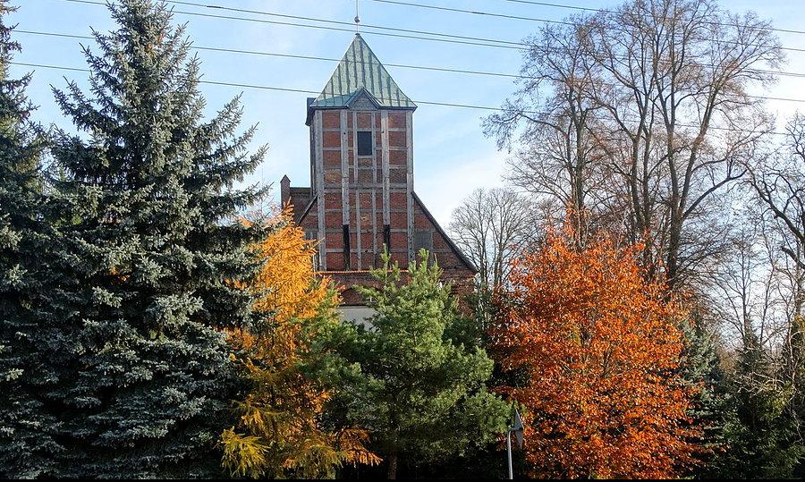 Kościół na skraju Polic - dawna Jasienica
