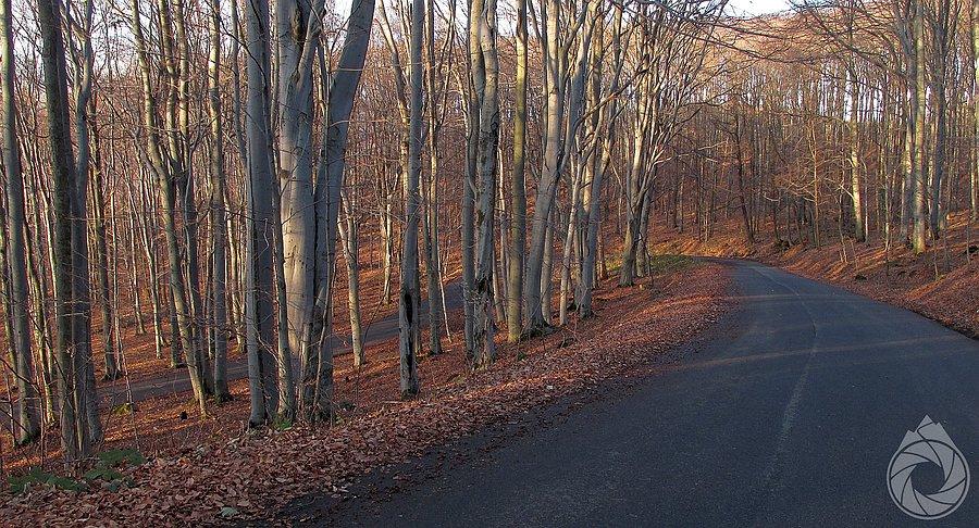 Jeden z moich ulubionych podjazdów/zjazdów w tej części Słowacji