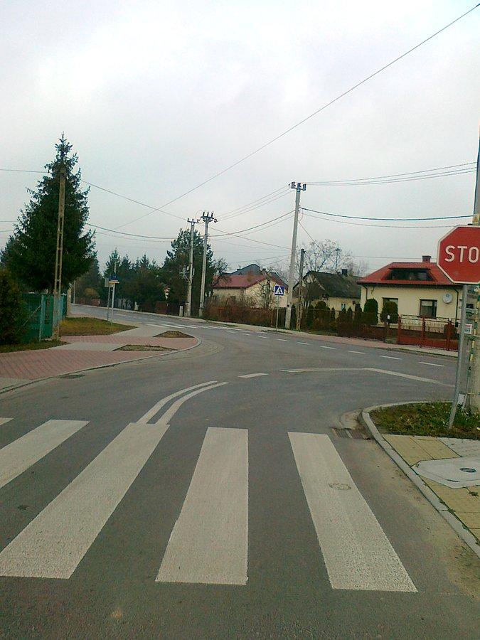 Skrzyżowanie w Truskawiu