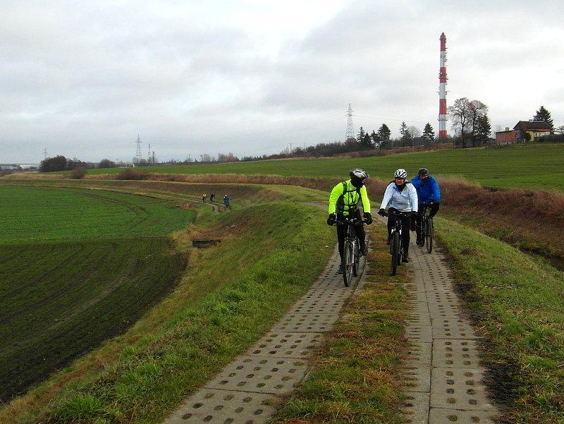 Rowerzyści na szlaku