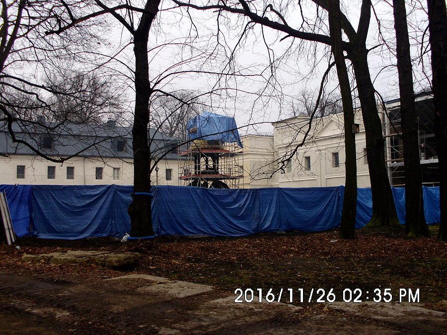 Pałac Donnersmarcków w Siemianowicach w trakcie remontu