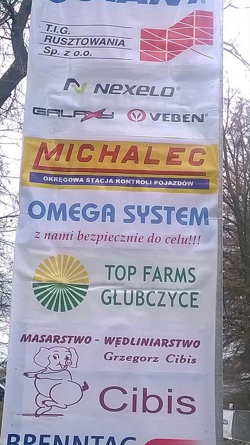 W firma w której pracuję w roli sponsora:-)
