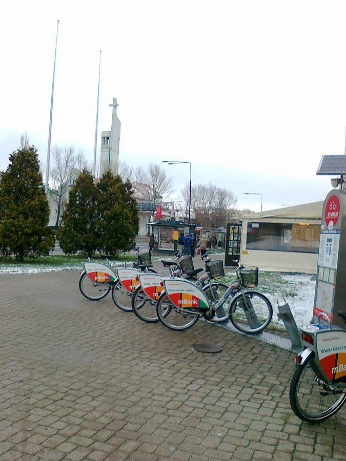 A rowery miejskie są, chyba do jutra