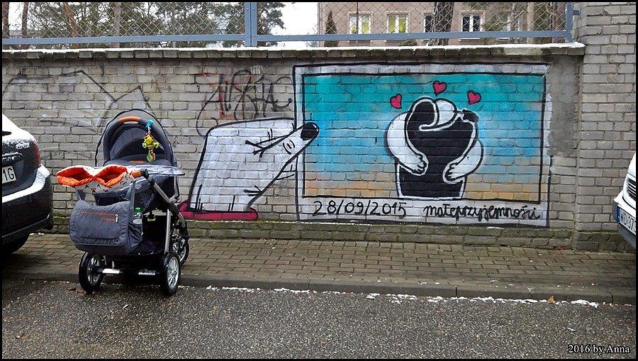 Streetart! Małeprzyjemności. Miłość!