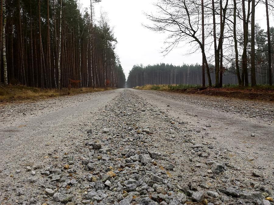 Gorsza część rowerostrady