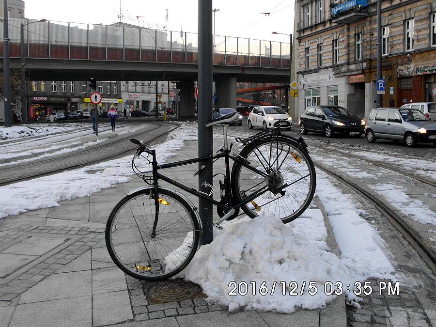 Wyższy poziom parkowania roweru
