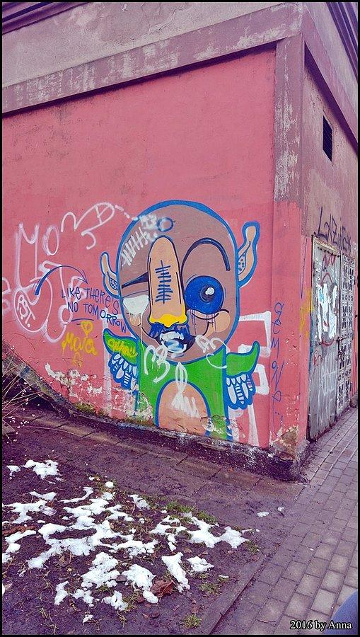 Lubię graffiti. Lubię rysunki. Ale nie lubię bazgrołów :/