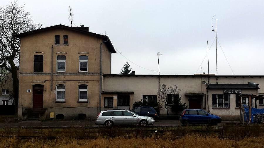 Były Dworzec PKP - wąskie tory