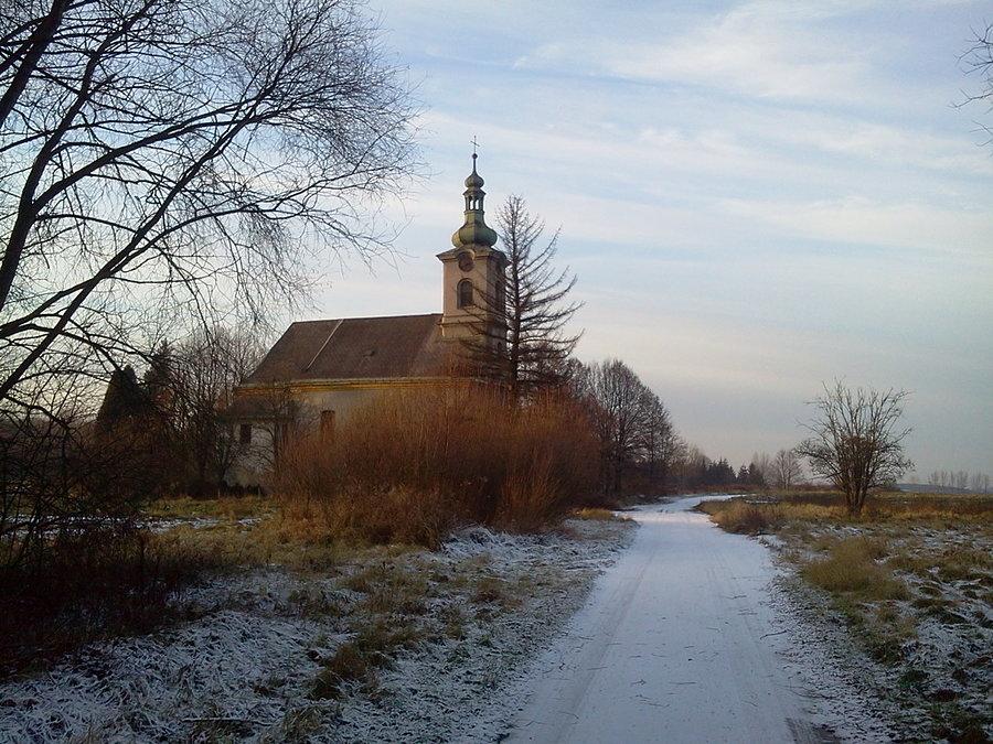 Kościół sw Barbary w Łąkach
