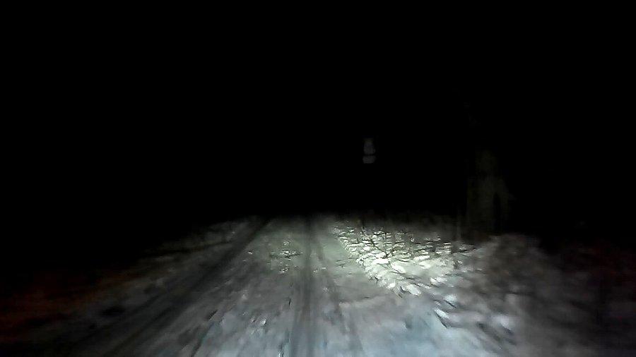 W parku w Zabrzu trochę lodu, trochę śniegu